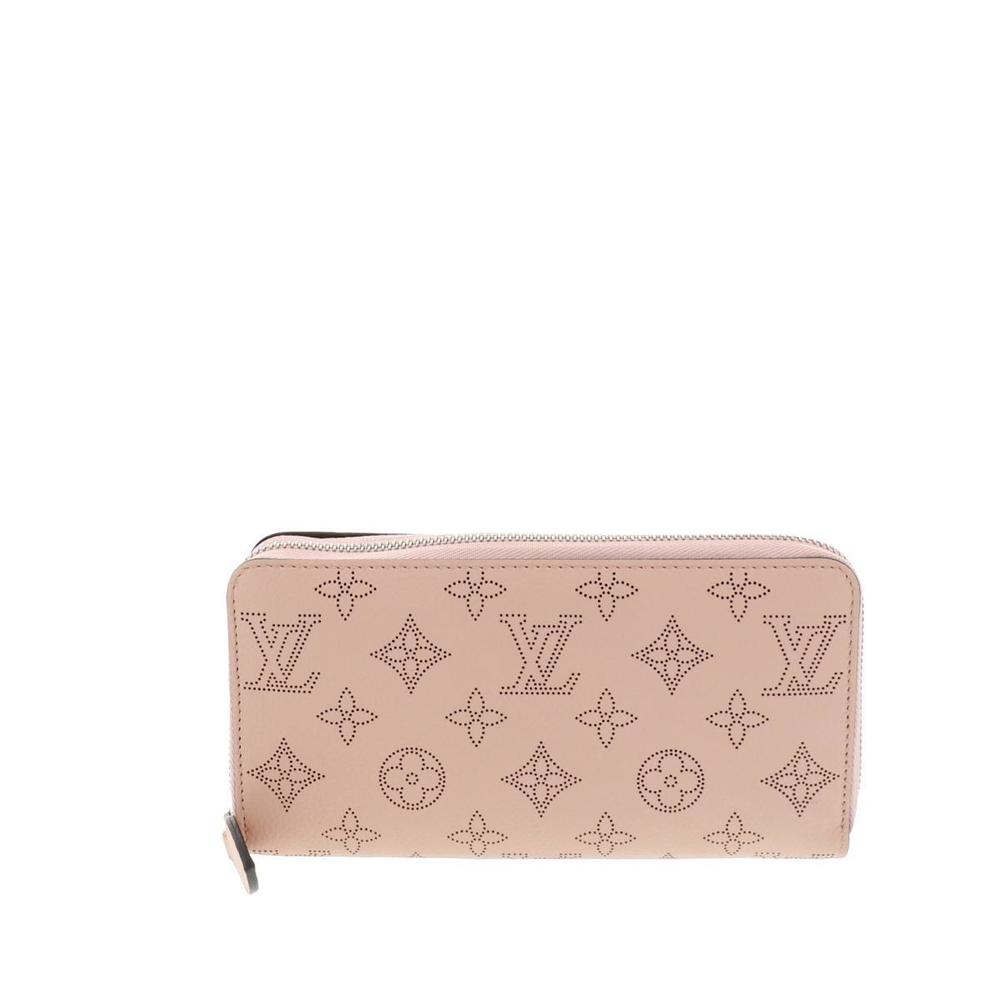 Louis Vuitton Zippy Wallet Long Mahina Magnolia Pink Punching A
